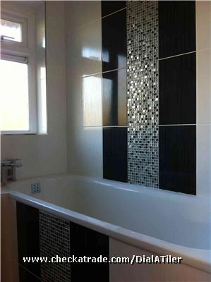 Kitchen Walls in Patterned Ceramic